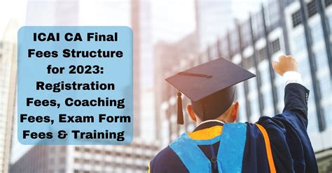 ca final fees structure