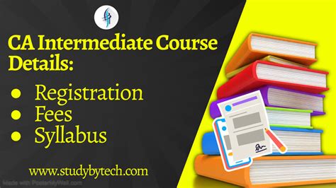 ca intermediate course fees details