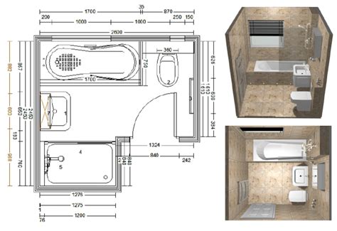 cad bathroom design