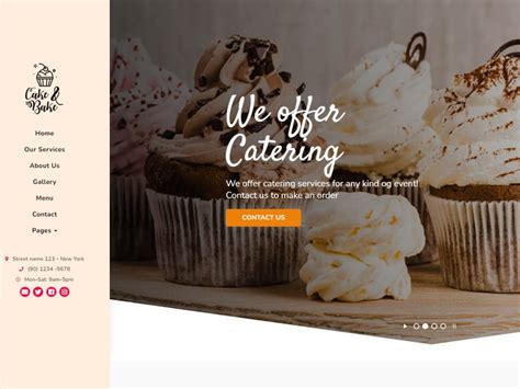 cake shop website html css source code github