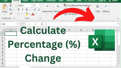calculate percentage of 2 values in excel