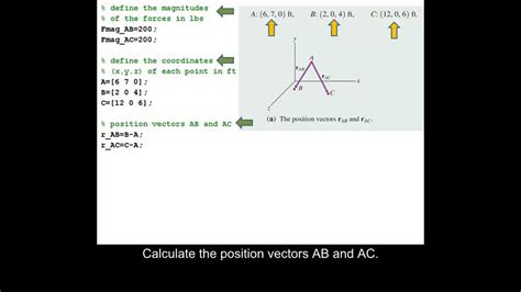calculate unit vector matlab