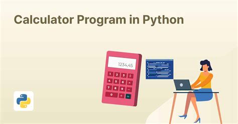 calculator program in python w3schools