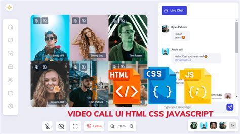 call code in html