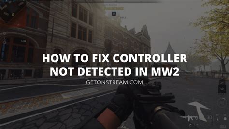 call of duty doesn t detect controller