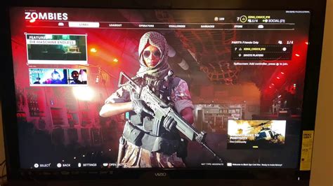 call of duty split screen not working ps5