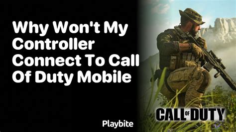 call of duty won't recognize controller