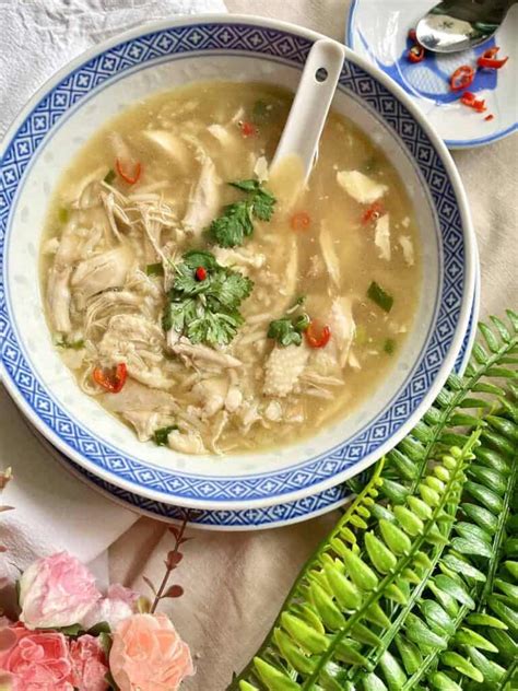calories in chinese chicken rice soup