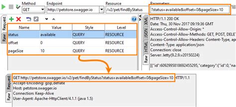 camel rest query parameters example