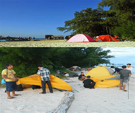 Camping in Kepulauan Seribu