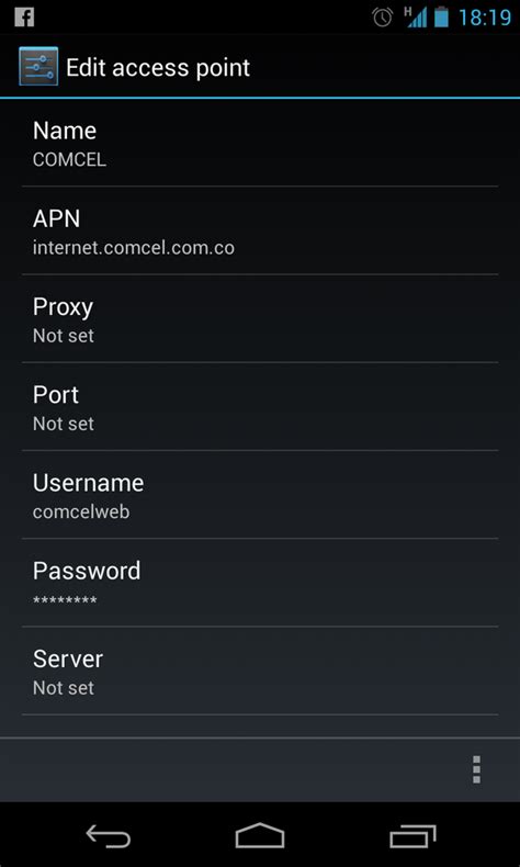 can't access apn settings on android