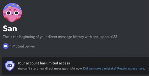 can't access discord account