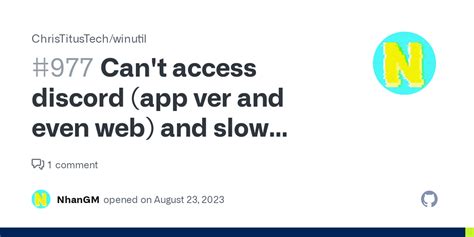 can't access discord web