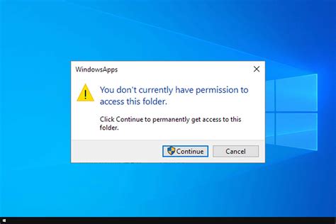 can't access windows apps