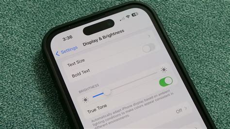 can't change screen brightness iphone
