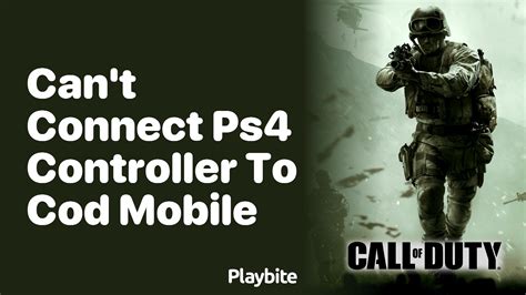 can't connect controller to cod mobile