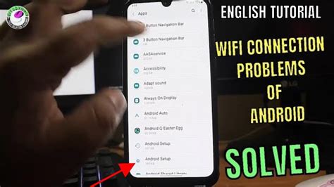 can't connect to wifi android