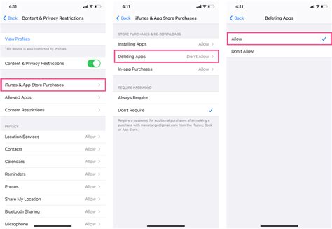 can't delete apps from app library