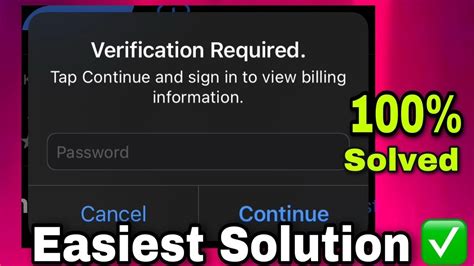 can't download apps verification required