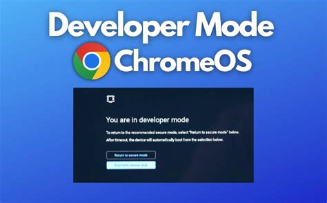 can't enable developer mode chromebook