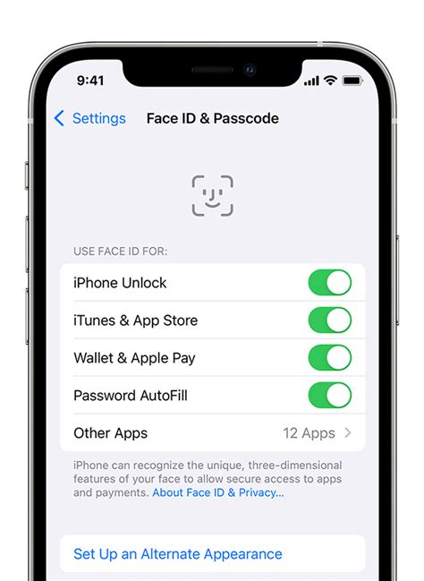 can't find face id and passcode on iphone 13