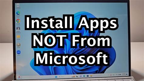can't install apps not from microsoft store