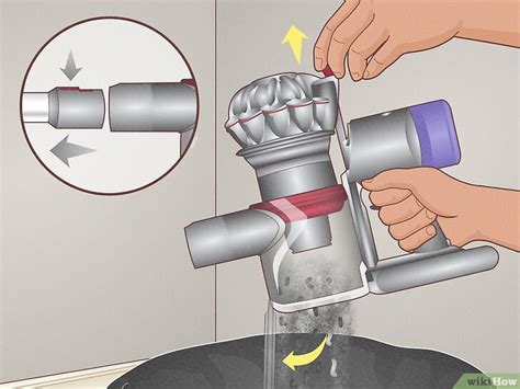 can't open dyson to empty