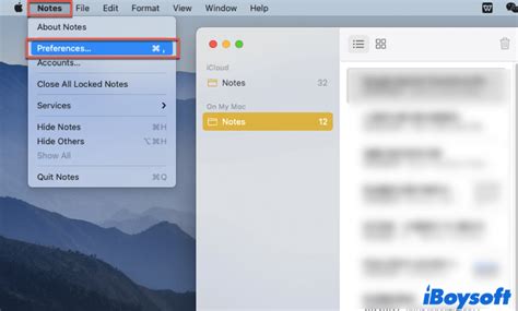 can't open notes on mac