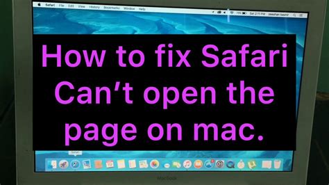 can't open pages on mac
