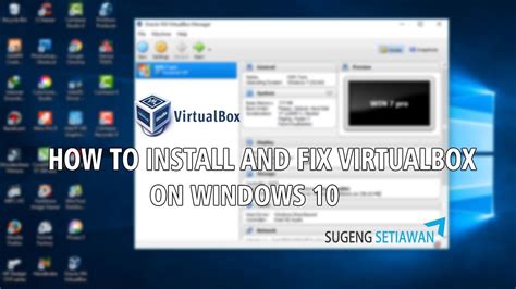 can't open virtualbox