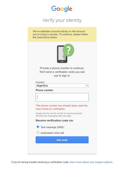 can't receive verification code gmail