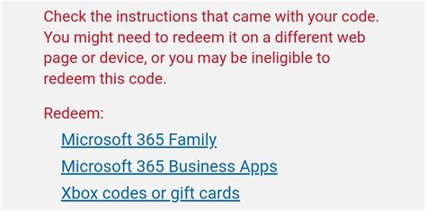 can't redeem xbox game pass code reddit