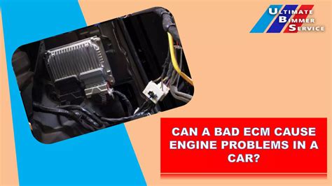 can a bad ecm cause a car not to start