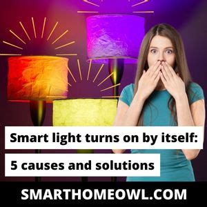 can a light turn on by itself