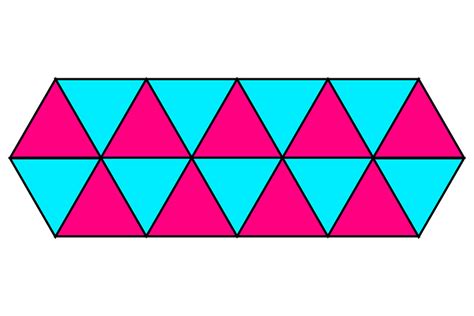 can a triangle tessellate