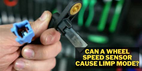 can a wheel speed sensor cause shifting problems