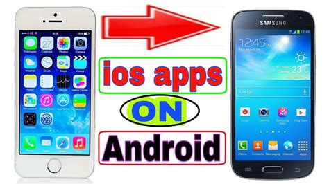 can android apps run on ios