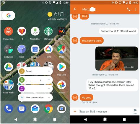 can android use messages