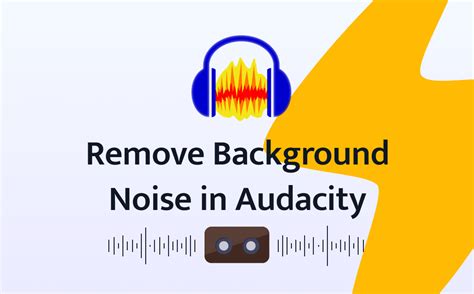 can audacity remove background noise
