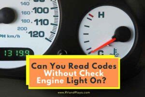 can autozone read codes without check engine light ford