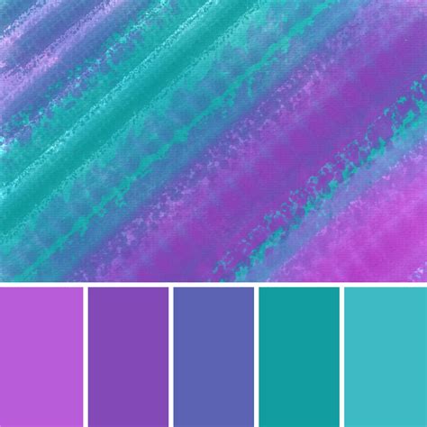 can blue goes with purple