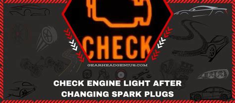 can check engine light come on for spark plugs