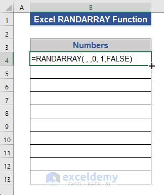 can excel create random numbers