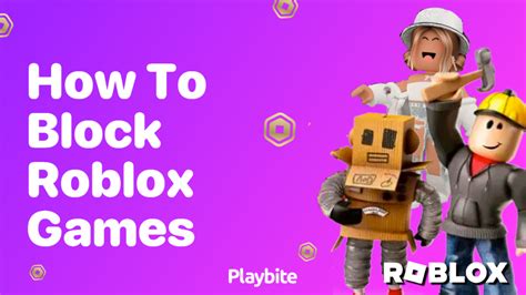 can i block roblox games