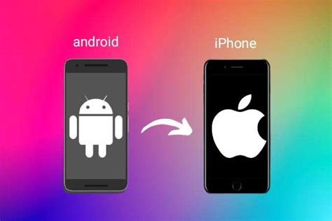 can i change from android to iphone