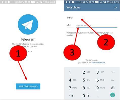 can i create another telegram account with same phone number