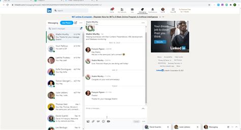 can i delete a message from linkedin