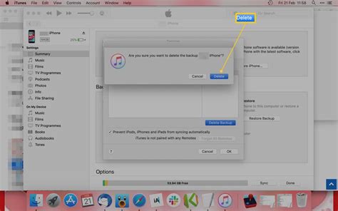 can i delete iphone backups from my computer