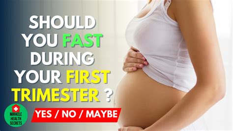 can i do fasting in first trimester