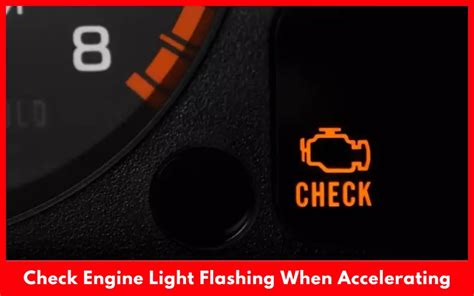 can i drive when check engine light is flashing